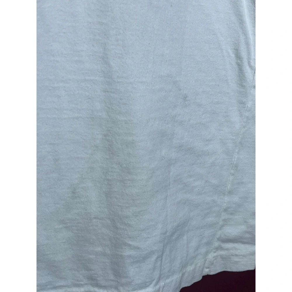 Vintage Royal Caribbean Cococay Tank Top White Cotton Tropical Fish Graphic